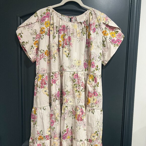 Johnny Was Floral Midi Dress - Picture 1 of 4